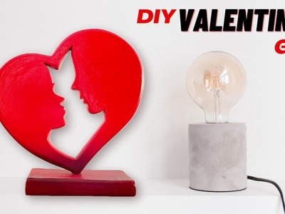 DIY Valentine Couple Heart Decor | DIY Easy Valentine day gift for her.him