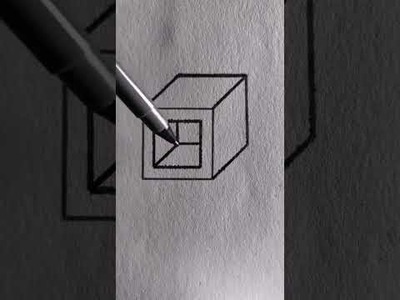 Draw 3D Shapes   Exercises for Beginners #shorts #3d #drawing # 285