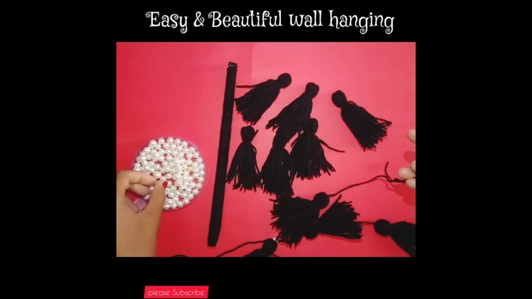 Easy and Beautiful Wall hanging #shorts #youtubeshorts diy.crafts.do it yourself