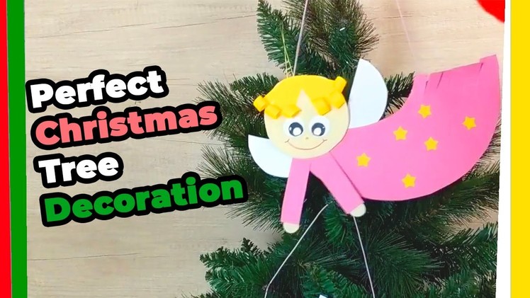 Easy DIY Paper Angel for Christmas Decoration