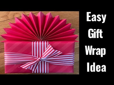 Gift box bigger than wrapping paper? How to Easily gift wrap a big box with smaller wrapping paper