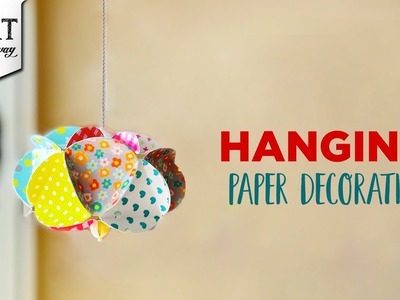 Hanging Paper Decoration | Creative Craft Ideas | DIY Home Decors | Paper Crafts | Party Favors