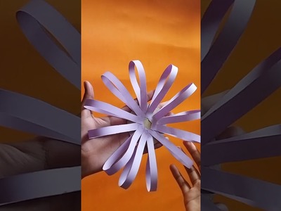 How to make easy paper flowers craft idea|DIY Room decor Idea