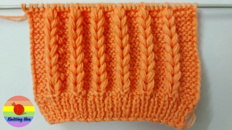 Knitting Design For Sweater, Cardigan, Jacket | Easy Knitting Idea