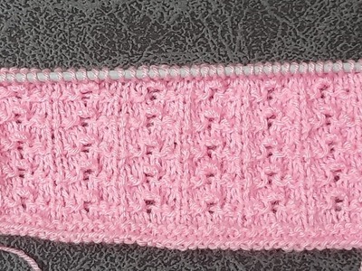 #knittingpattrens " four row repeat pattern in an easy way "