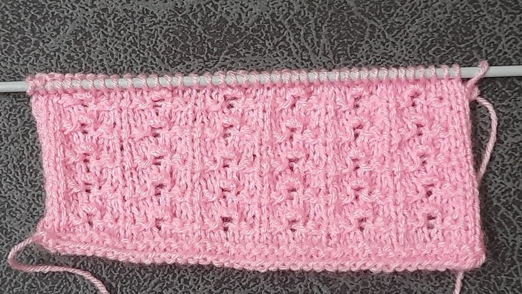 #knittingpattrens " four row repeat pattern in an easy way "