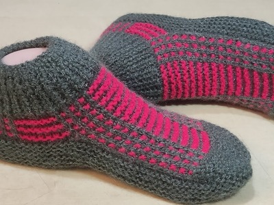 Ladies woolen boot socks booties for size 7-8