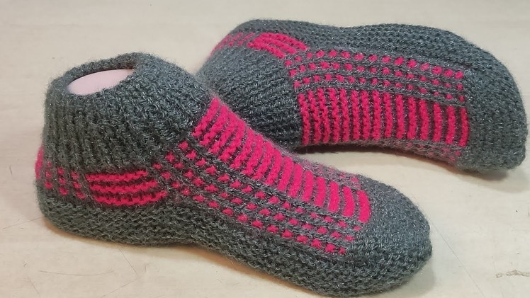 Ladies woolen boot socks booties for size 7-8