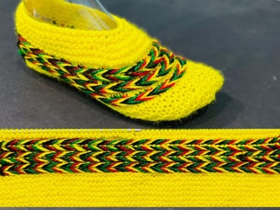 New Knitting Pattern.Design For Ladies Socks.Jurab.Jutti.Slipper.Ladies Booties # 217