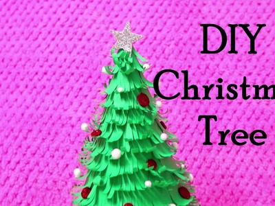 Paper Christmas Tree ???? DIY | How To Make a 3D X'mas Tree | Christmas Craft | #Shorts #YoutubeShorts