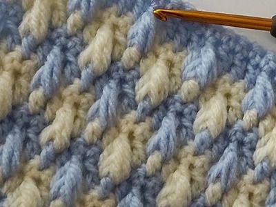 Super easy crochet baby blanket pattern for beginners ~ Crochet Blanket knitting pattern