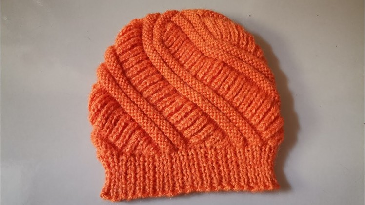 Topi baunne tarika.latest cap knitting design for ladies, gents and baby.sajilo topi ko design