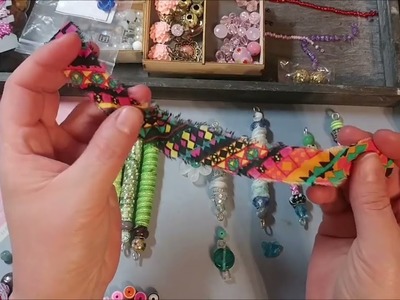 Craft update: boho beads mit #Pandahall Großloch-Perlen