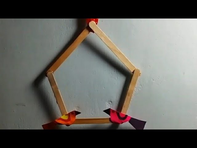 |DIY  Bird House With Ice cream Sticks|#art #craft #samreen #like #subscribe #share #diy