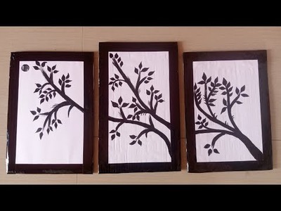 Home Decor Ideas | Easy Paper Craft | Wall Hanging Ideas | Painting | Photo Frame | School Projects