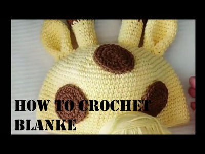 How to crochet blanket hats step-by-step by step slowly​