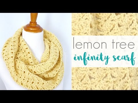 How To Crochet The Lemon Tree Infinity Scarf