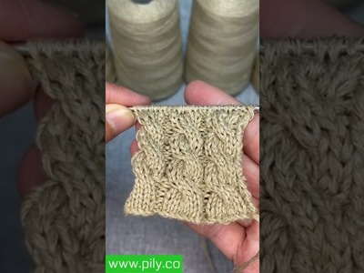Knitting patterns - knit the easiest seed stitch knitting pattern