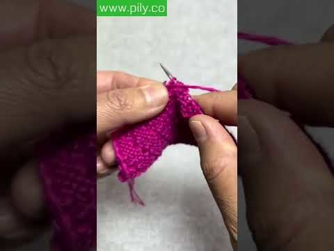Knitting tutorial beginner - basics of what you need to know about knit | tutorial #shorts