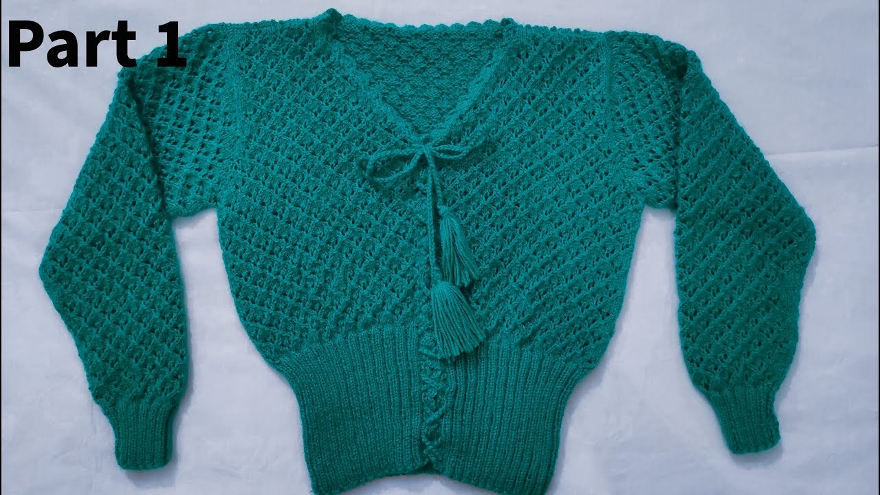 New Knitting Crop Sweater Design for Ladies, Jacket, shrug and Baby Sweater | Part 1 #sgknits  #knit