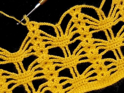 Super Easy crochet knitting yazlık örgü yelek modeli