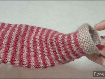 1-2 no socks for kids and adult # measurements knitting socks