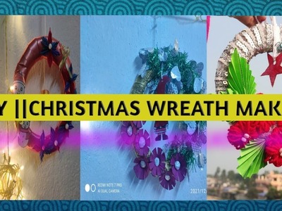 3DIY||CHRISTMAS WREATH MAKING