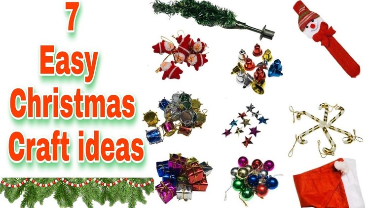 7 Easy Christmas craft ideas. AS Multi Creativity