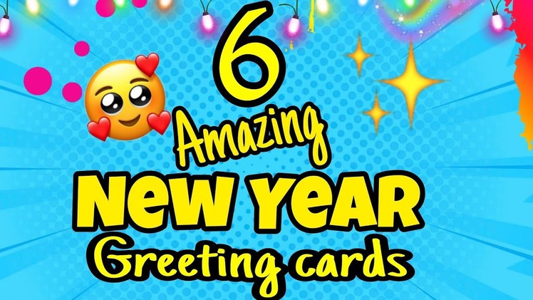 Amazing new year card making handmade 2022 | how to make happy new year card easy |DIY art and craft
