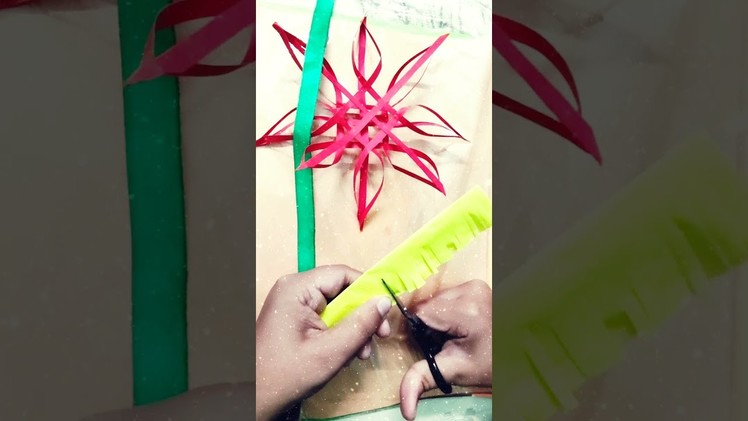 Christmas decoration ideas using paper | Christmas Craft | Paper Christmas Decorations | #shorts