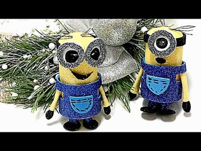 Christmas Tree Ornaments DIY Minions | Christmas Decorations Ideas | Christmas Crafts
