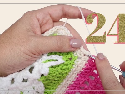 DAY 24 | Crochet Advent CALendar 2021 | Advent Crochet Along