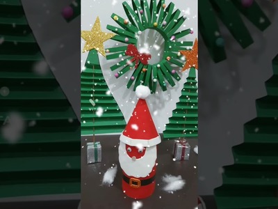 DIY | How To Make Santa Claus Using Cardboard Roll | Christmas Craft #viral #X-mas #trending #diy