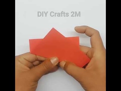 DIY Origami Craft | How To Make Paper Heart | Easy Paper Folding Crafts | Paper Things #Shorts