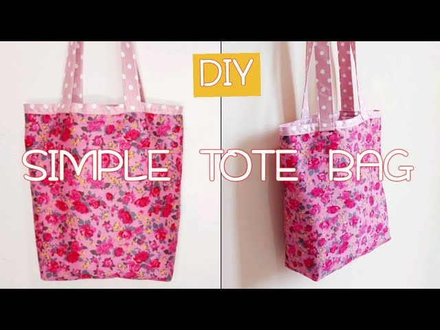 Diy tote bag tutorial | DIYバッグ | Cумка своими руками | bolsa de bricolaje |दीया बैग sac de bricolage