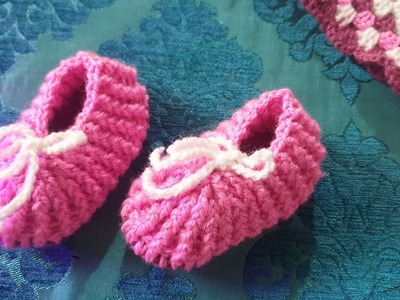 Easy Crochet baby booties