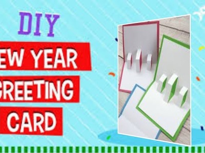 Greetings card | Happy new year 2022 card | Handmade card | Easy Card making | Love card