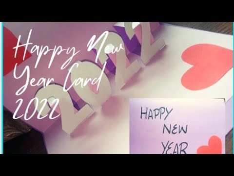 Happy New Year Card 2020|How to make Card|Hand made Card|Greeting card|Aiman World