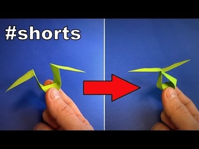 How to Make a Paper Flapping Wings | Origami Flapping Wings | TikTok Trends #shorts