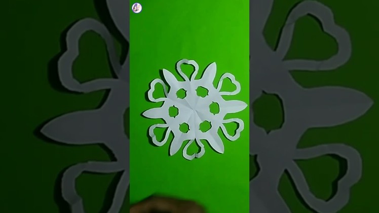 How to make a snowflake craft |easy and quick Christmas craft ideas