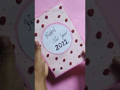 New year greeting card making ☺️????. 2022. Diy crafts with Rachel. ????????