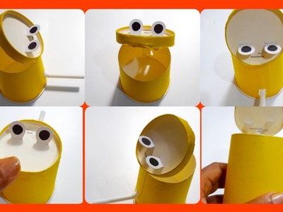 Paper cup animals|Tutorial|diy|repurpose|Recycle cup frog|origami|#shorts
