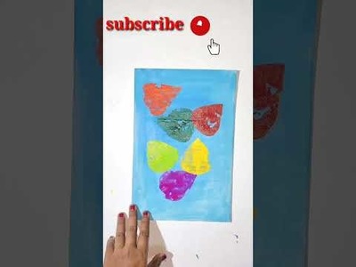 #shorts. easy painting ideas for beginners tamil. canvas painting. wall decor. craft making tamil