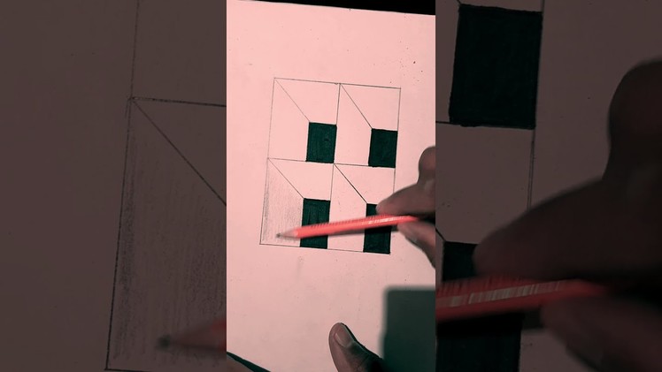 3D Hole Drawing | Draw Easily Freehand 5arts #art #shorts #drawing #viral #easy #pencil #3d #5arts