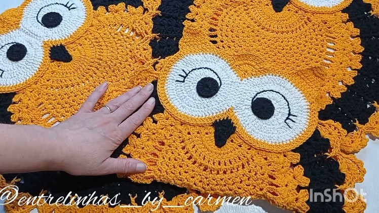 ????????????AS CORUJAS VOLTARAM????????Última encomenda de 2021#entrelinhasbycarmen#crochet #croche#tapetedecroche