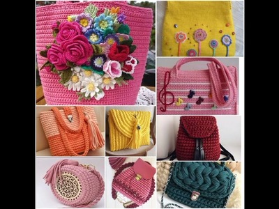 Beautiful crochet handbags#best crochet handbags#2021.2022