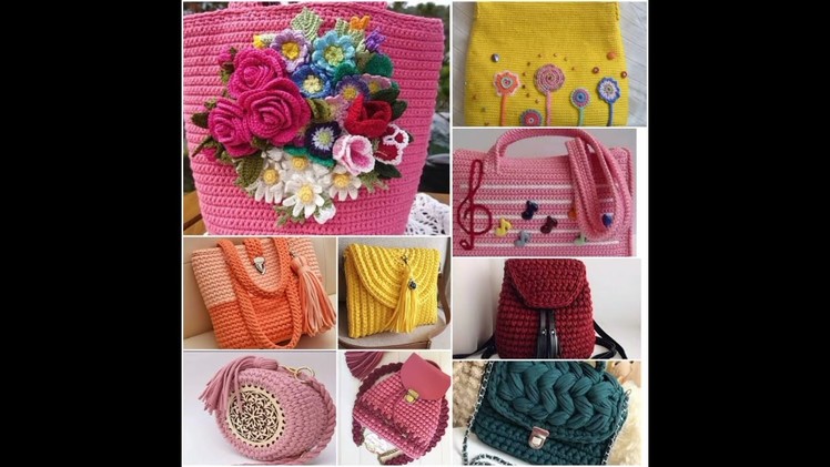 Beautiful crochet handbags#best crochet handbags#2021.2022