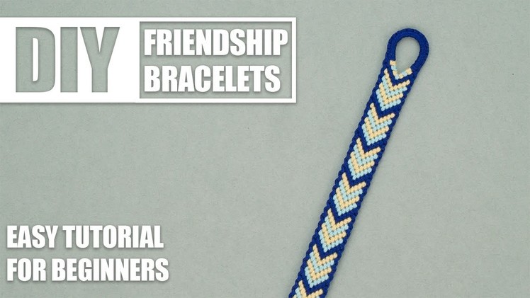 Chevron Arrows V Arrowhead Macrame Friendship Bracelets | Easy Tutorial for Beginner