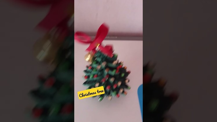 Christmas tree for making quilling paper in home #shorts #dinesh kanodiya