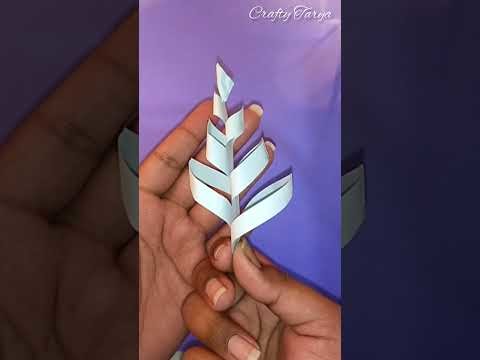 DIY 3D Paper Snowflake ❄️| Christmas crafts | How to make 3D snowflake | Paper decoration craft